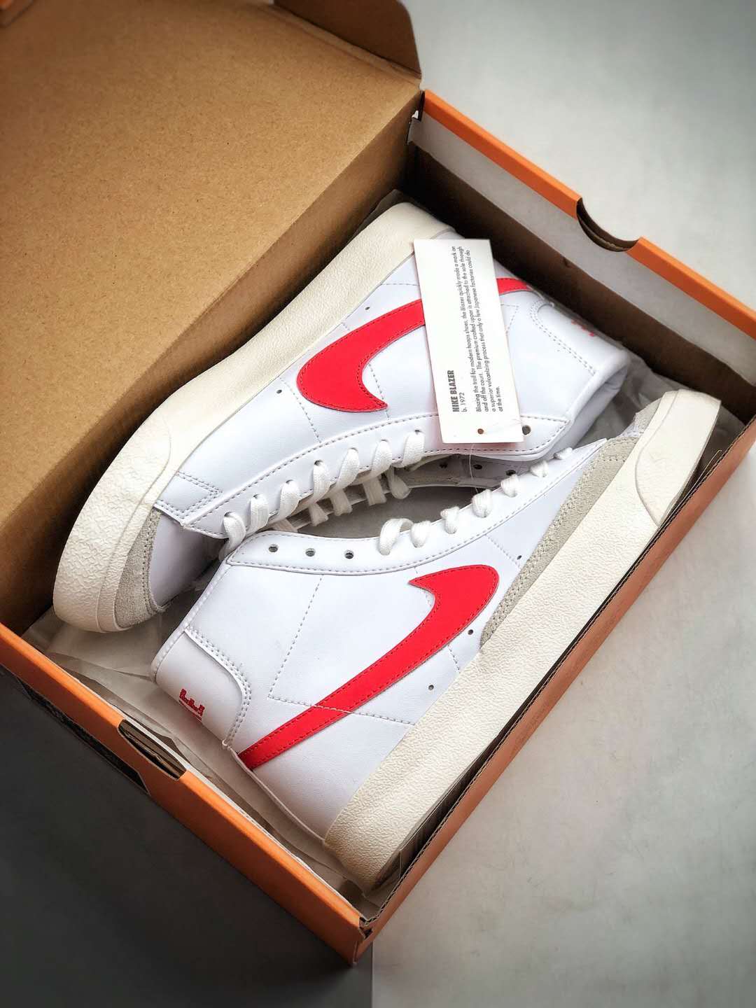 Nike Blazer Mid '77 Vintage 'Habanero Red' BQ6806-600 - Shop Now!