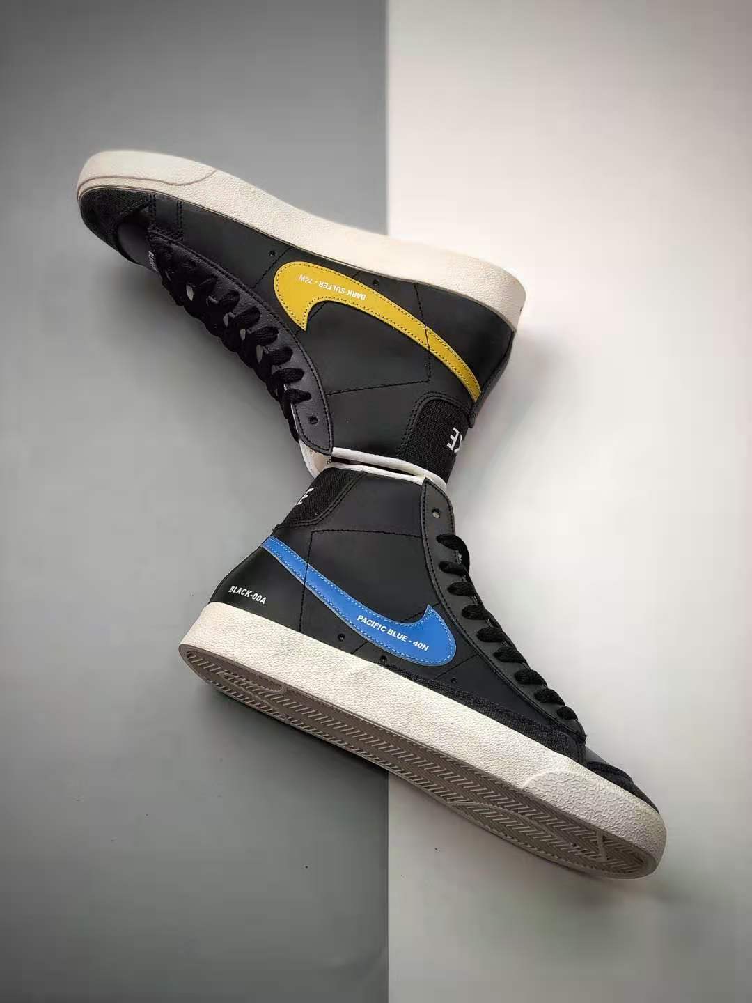 Nike Blazer Mid 77 'Color Code - Black' DA2142-046 - Stylish & Timeless Sneakers
