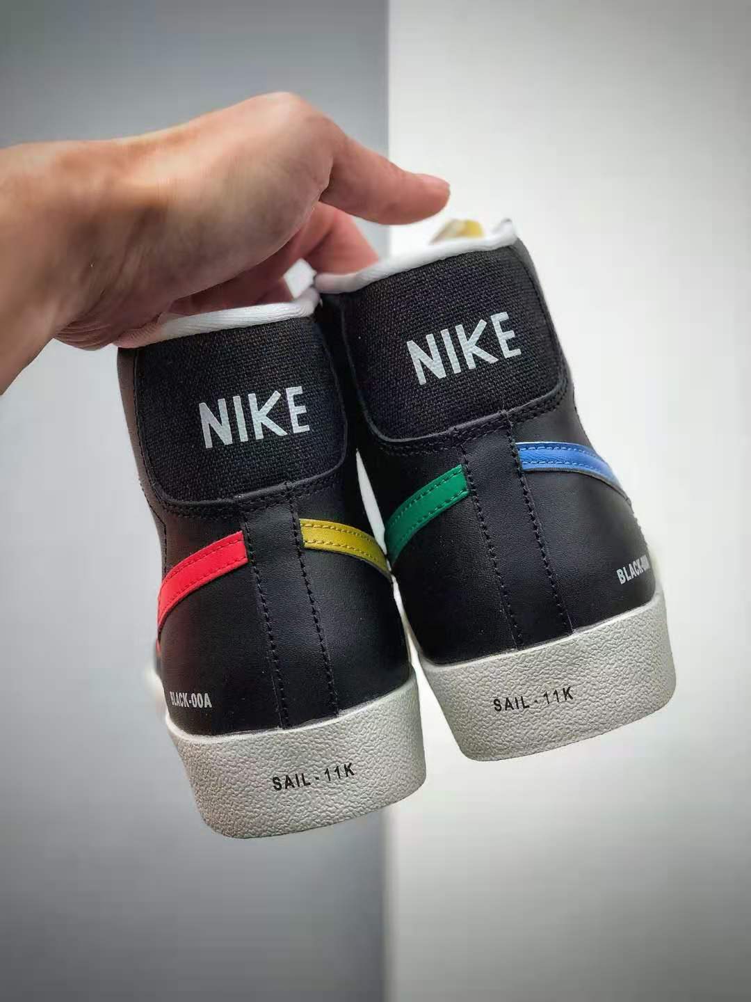 Nike Blazer Mid 77 'Color Code - Black' DA2142-046 - Stylish & Timeless Sneakers