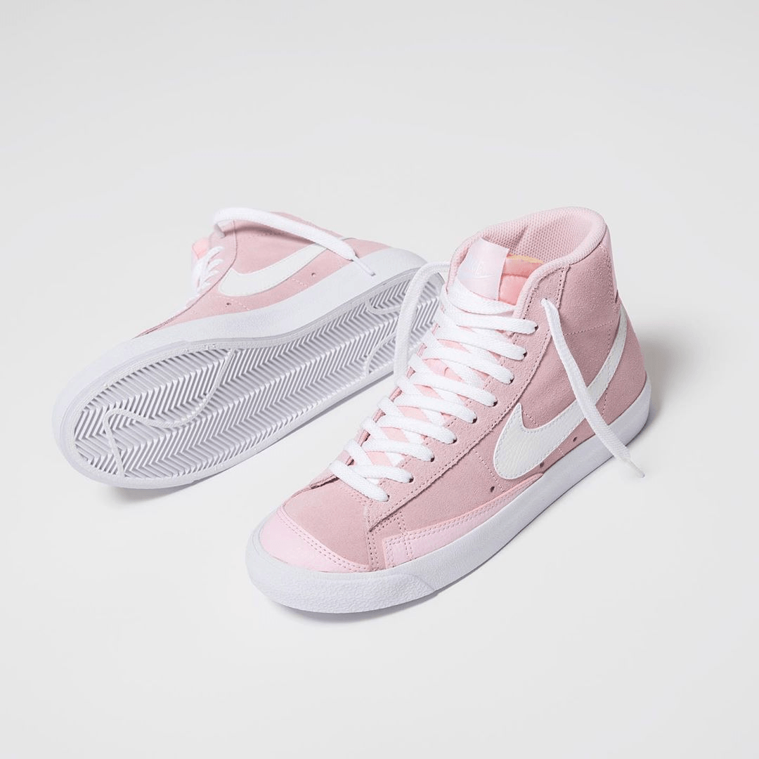 Nike Blazer Mid Vintage '77 'Pink Foam' DC1423-600 - Shop the Latest Nike Blazer Mid Vintage Styles at [Website Name]