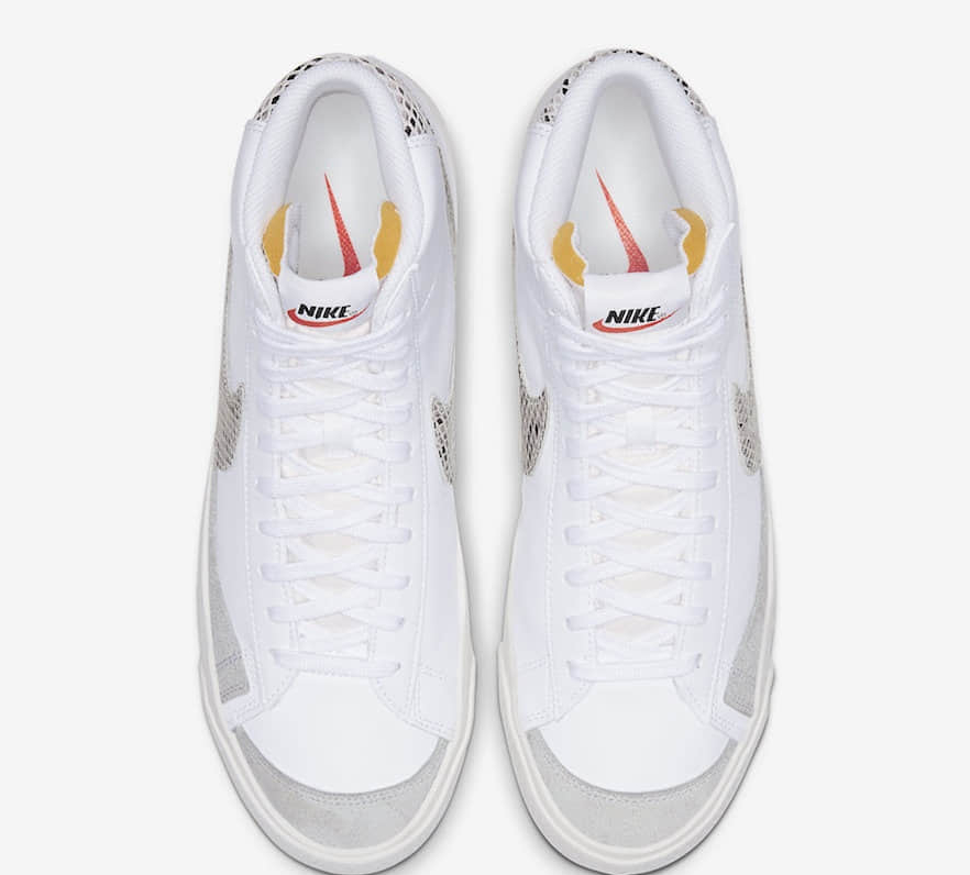 Nike Blazer Mid Vintage 'Snakeskin Swoosh' CI1176-101 - Stylish Retro Sneakers.