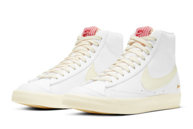 Nike Blazer Mid '77 Vintage Popcorn CW6421-100 - Shop Now for Classic Retro Sneakers