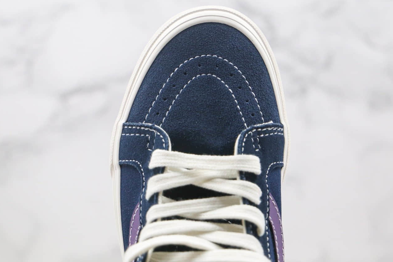 Vans SK8-HI Purple Green VN0A4BVB20T - Classic High-top Sneakers