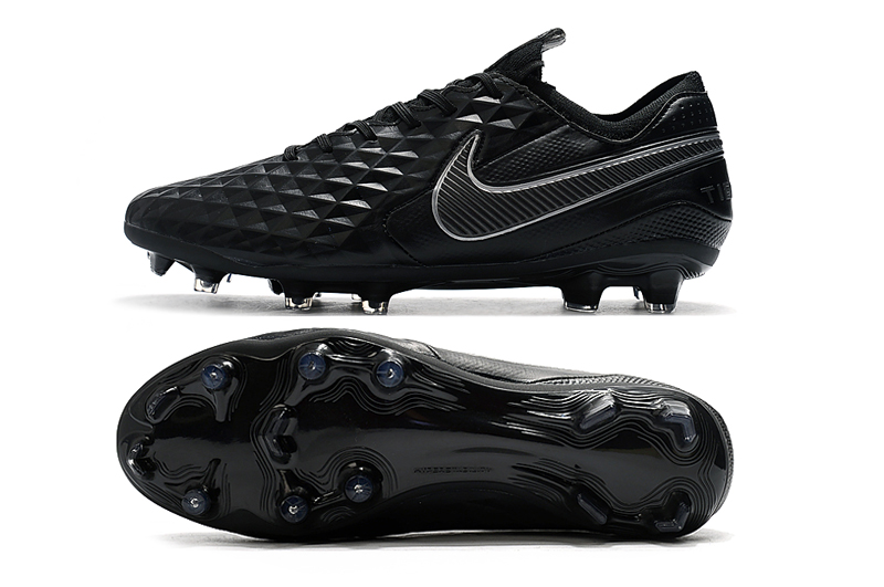 Nike Tiempo Legend 8 Elite FG Boot - Black: Ultimate Performance and Style