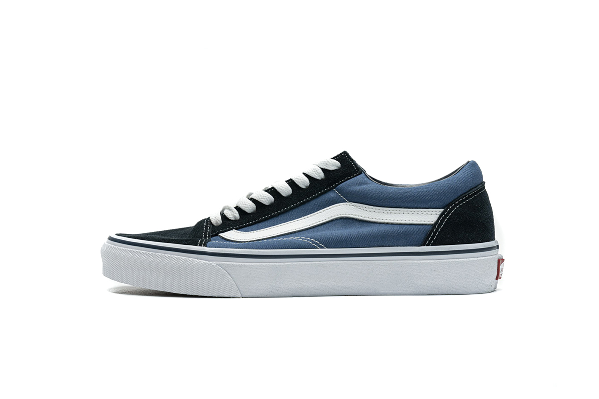 Vans Old Skool Navy White VN000D3HNVY - Classic Skate Sneakers