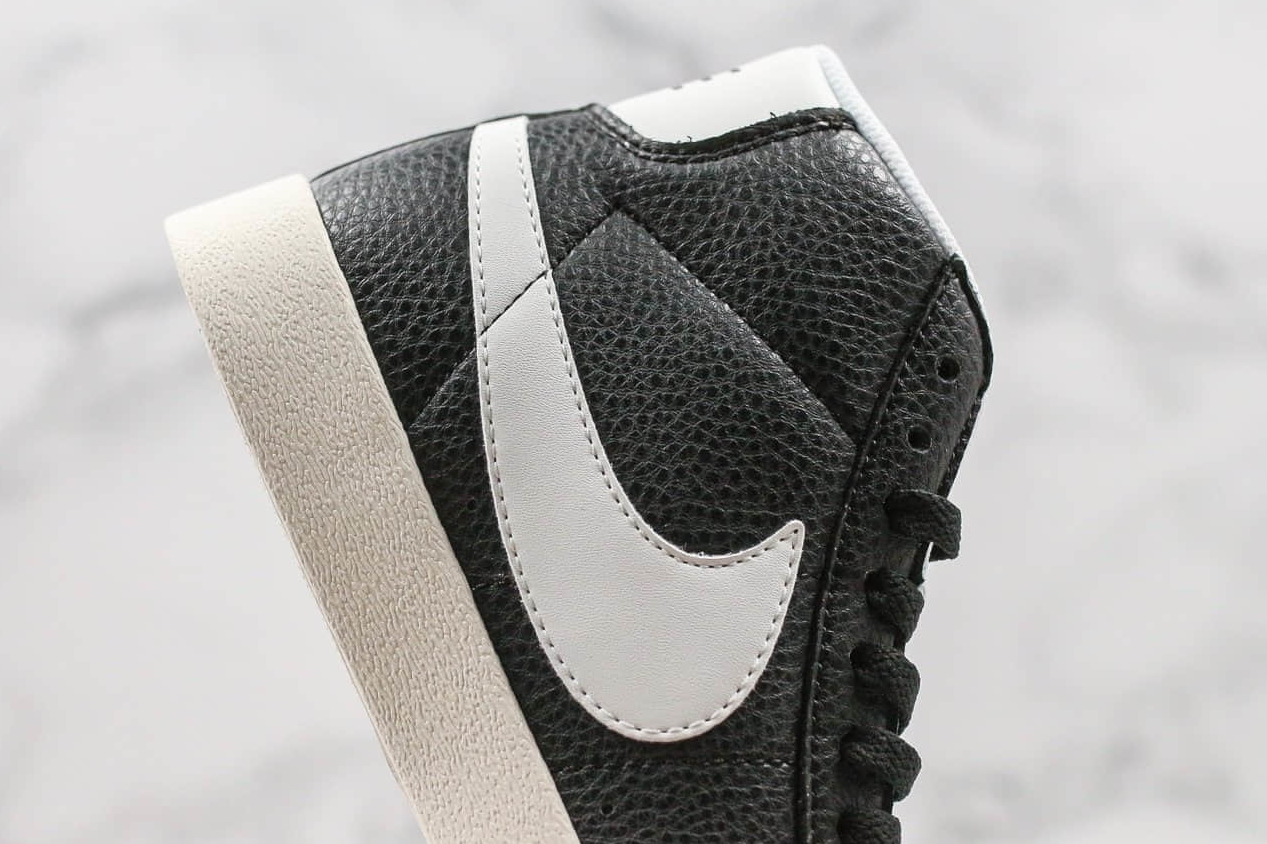 Nike SB Blazer Mid Vintage Suede Black White Shoes AV9376-004 | Trendy skateboard sneakers for men