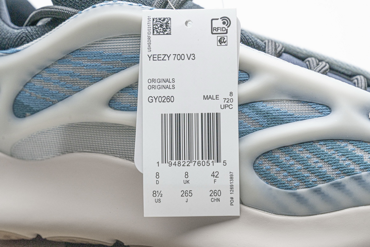 Adidas Yeezy 700 V3 'Kyanite' GY0260 - Shop Now! Adidas Yeezy 700 V3 'Kyanite' GY0260 - Shop Now!