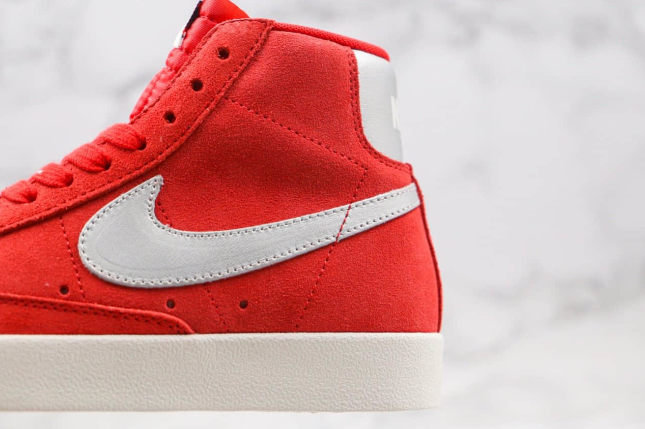 Nike Blazer Mid Vintage 'University Red' CJ9693-600 - Classic Red Retro Sneakers for Sale