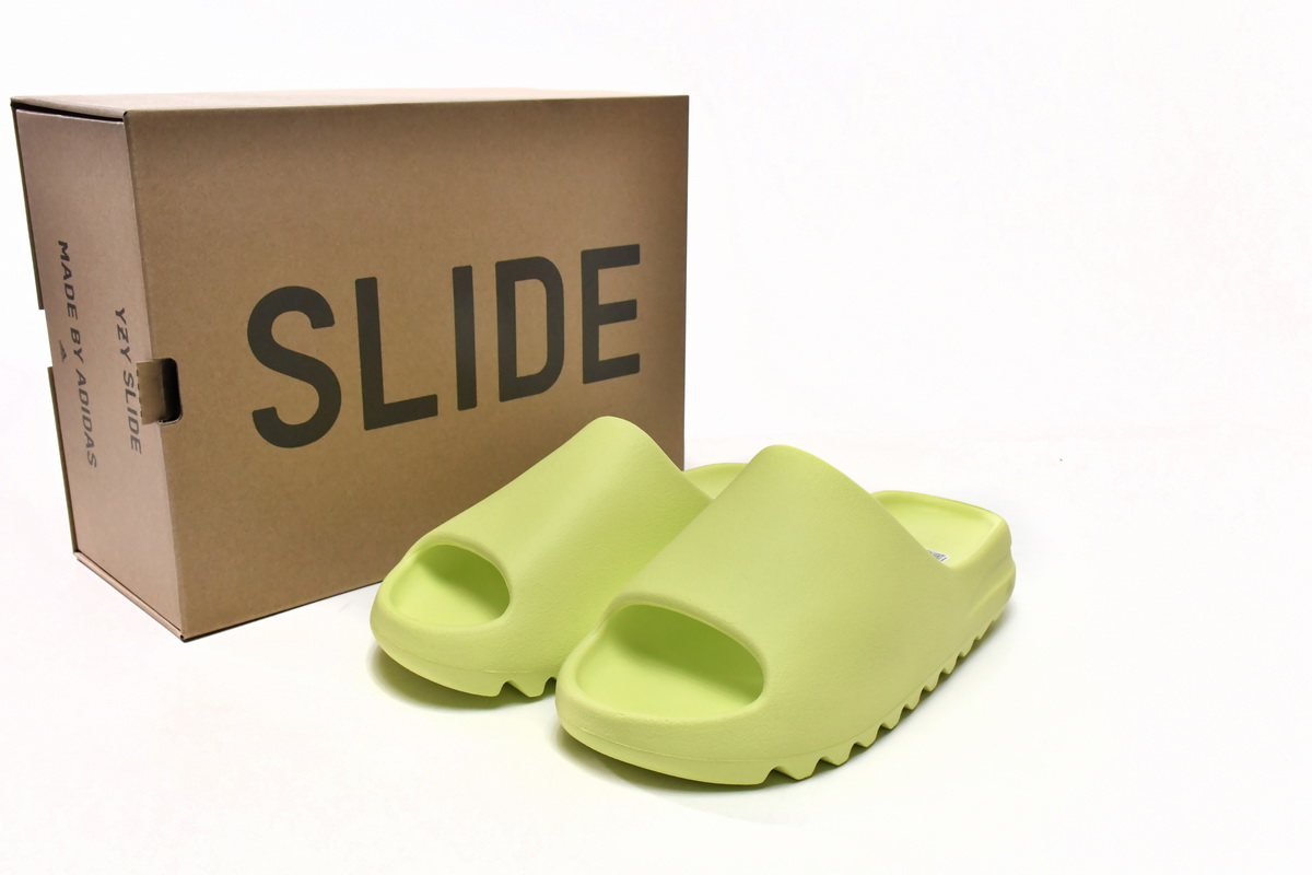 Adidas Yeezy Slide 'Glow Green' 2022 - Limited Edition Comfort & Style Adidas Yeezy Slide 'Glow Green' 2022 - Limited Edition Comfort & Style