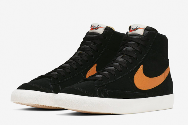 Nike Blazer '77 Vintage Black/Amber Rise-Sail - CJ9693-001