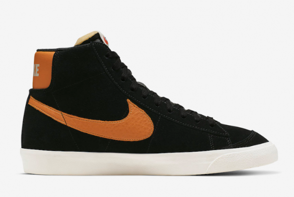 Nike Blazer '77 Vintage Black/Amber Rise-Sail - CJ9693-001