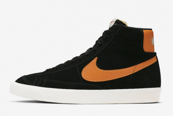 Nike Blazer '77 Vintage Black/Amber Rise-Sail - CJ9693-001