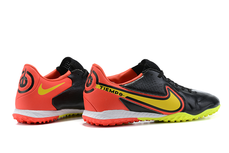 Nike React Tiempo Legend 9 Pro TF - Black Yellow Red | Superior Performance and Style
