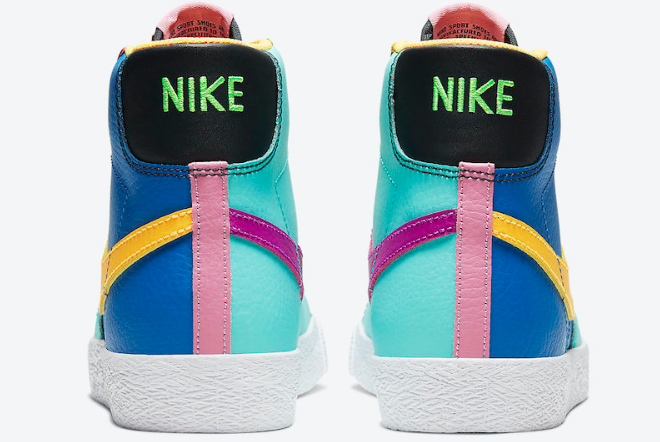 Nike Blazer Mid Multi-Color Battle Blue/Aurora-Vivid CZ9441-400 - Shop Now!