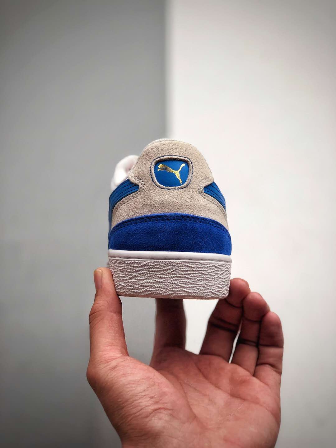 Puma Ralph Sampson Low 'Vintage - White Dazzling Blue' 371767-01 | Stylish Classic Sneakers