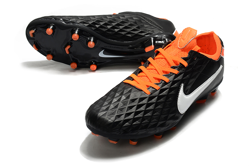 Nike Tiempo Legend 8 Elite FG Black Orange CI7587-018 - Buy Now and Elevate Your Game!