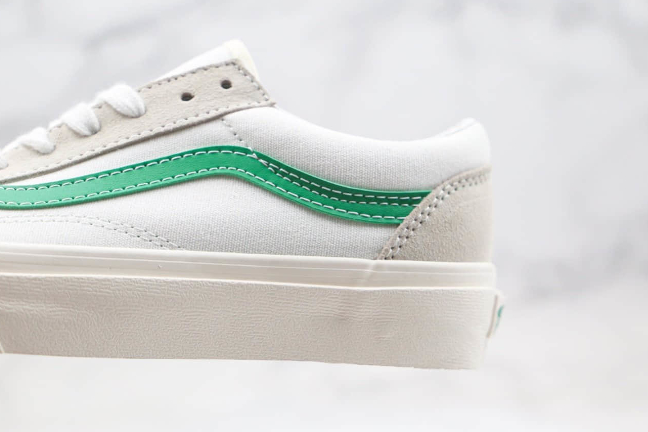 Vans Old Skool Vintage Sport White Kelly Green Sneakers - VN0003Z6IL4