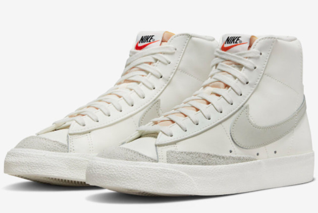 Nike Blazer Mid '77 Vintage 'Sail Bone' Sail/Light Bone-Sail-Black CZ1055-120 - Premium Retro Sneaker