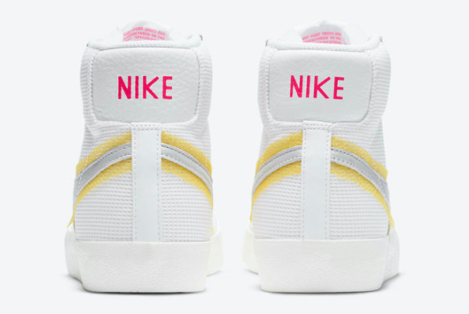 Nike Blazer Mid 77 Vintage Cotton Waffle White University Gold CZ8105-100 | Stylish Retro Sneakers