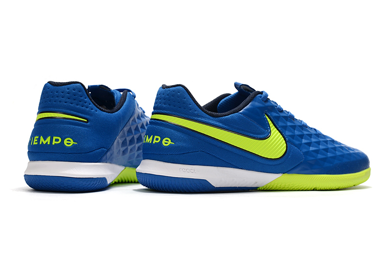 Nike Tiempo Lunar Legend VIII Pro IC Blue Green - Ultimate Indoor Soccer Shoes