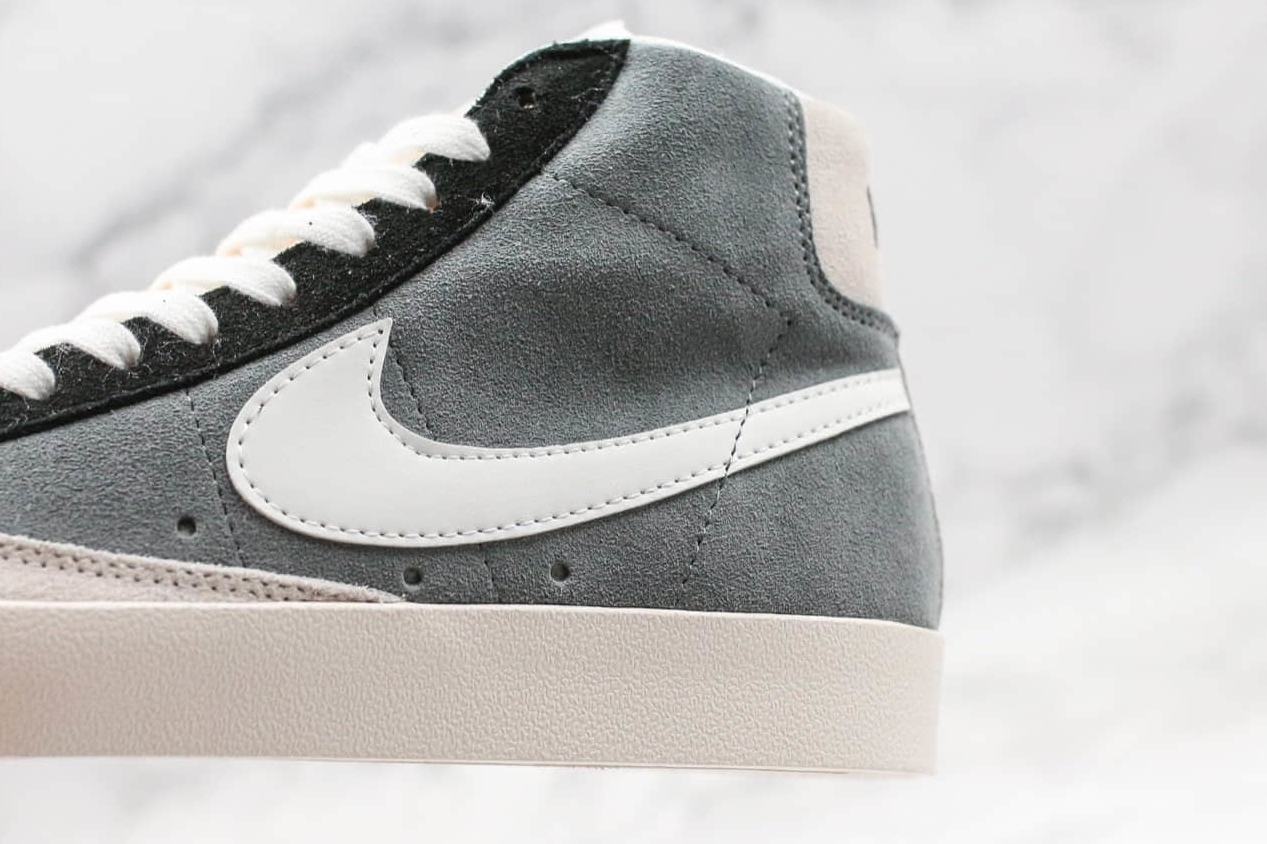 Nike Blazer Mid 77 Vintage 'Cool Grey Black' CI1167-001: Classic Styling with a Cool Twist