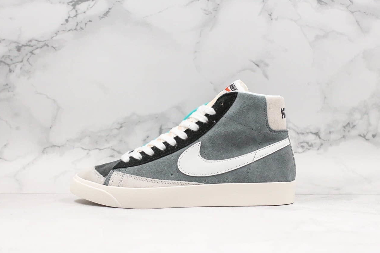 Nike Blazer Mid 77 Vintage 'Cool Grey Black' CI1167-001: Classic Styling with a Cool Twist