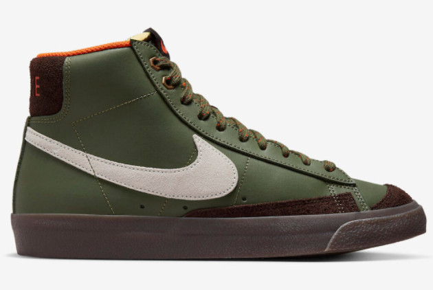 Nike Blazer Mid '77 Vintage 'Army Olive' DZ5176-300 | Authentic Retro Sneakers