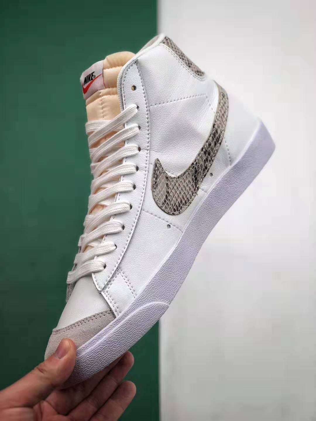 Nike Blazer Mid Vintage 'Snakeskin Swoosh' CI1176-101 - Limited Edition Sneakers