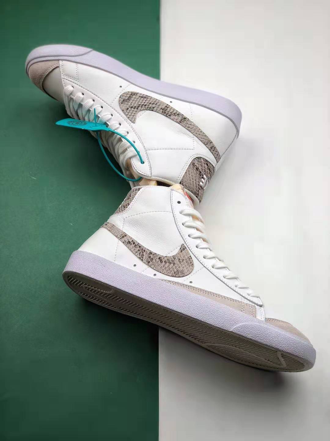 Nike Blazer Mid Vintage 'Snakeskin Swoosh' CI1176-101 - Limited Edition Sneakers