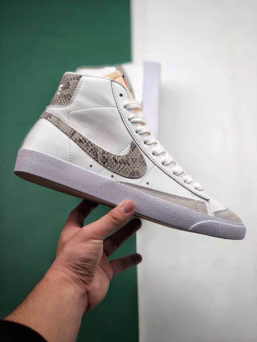 Nike Blazer Mid Vintage 'Snakeskin Swoosh' CI1176-101 - Limited Edition Sneakers