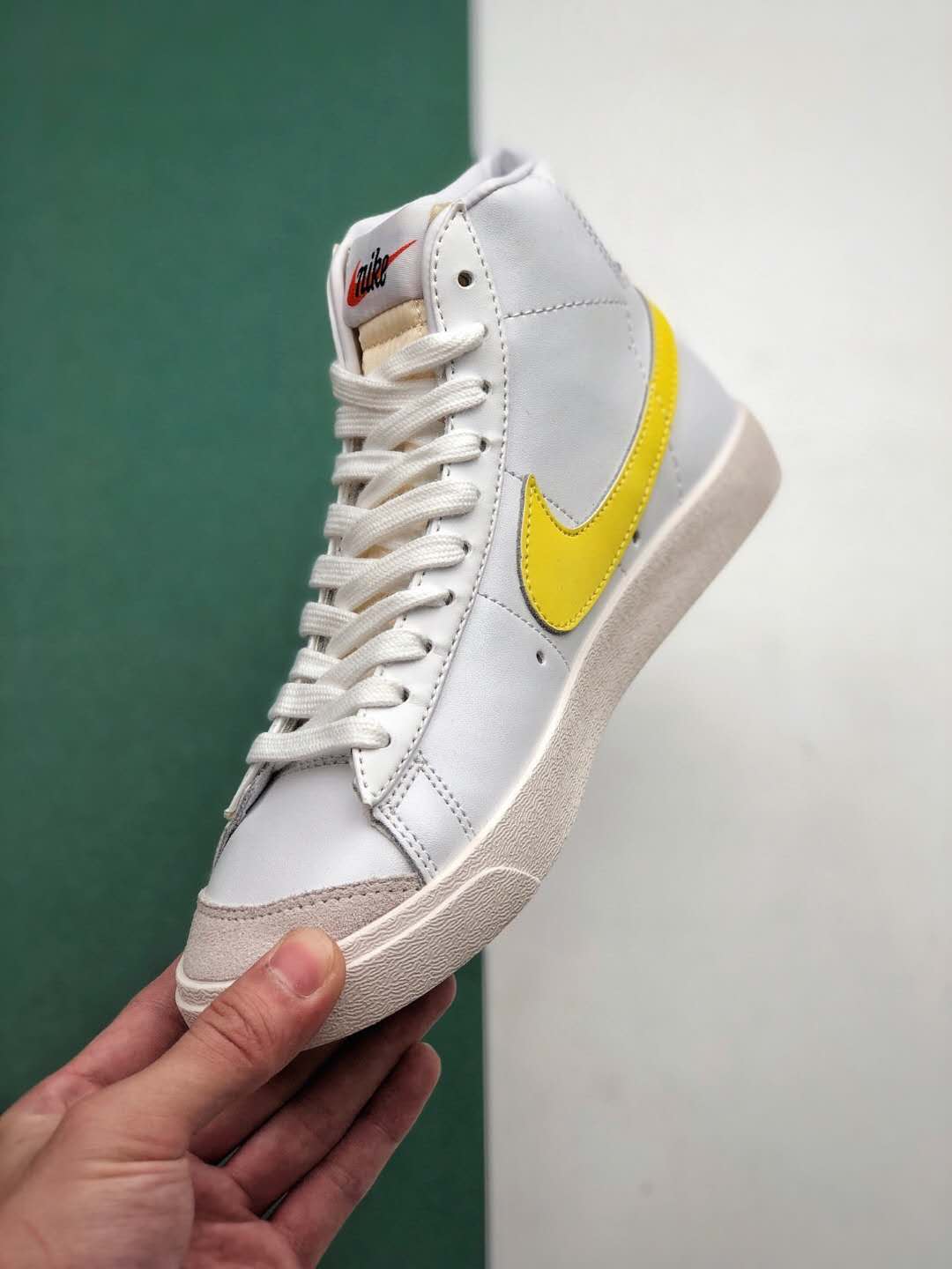 Nike Blazer Mid '77 Vintage 'Opti Yellow' BQ6806-101: Iconic Retro Style for Sneakerheads