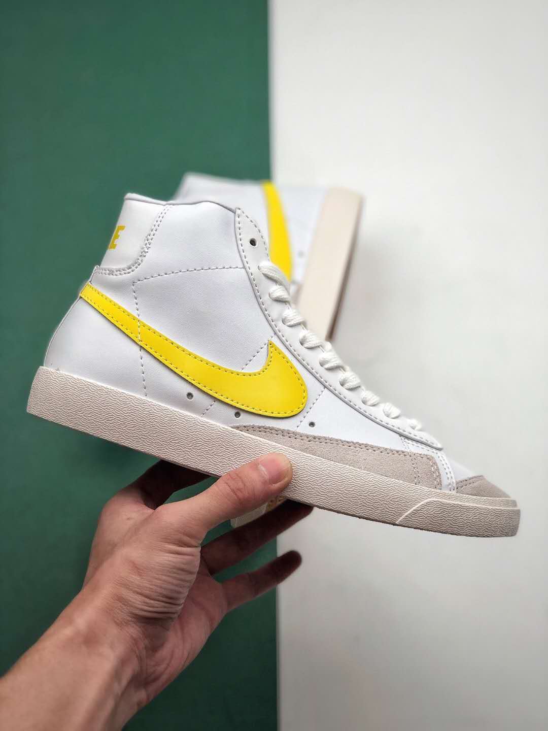 Nike Blazer Mid '77 Vintage 'Opti Yellow' BQ6806-101: Iconic Retro Style for Sneakerheads