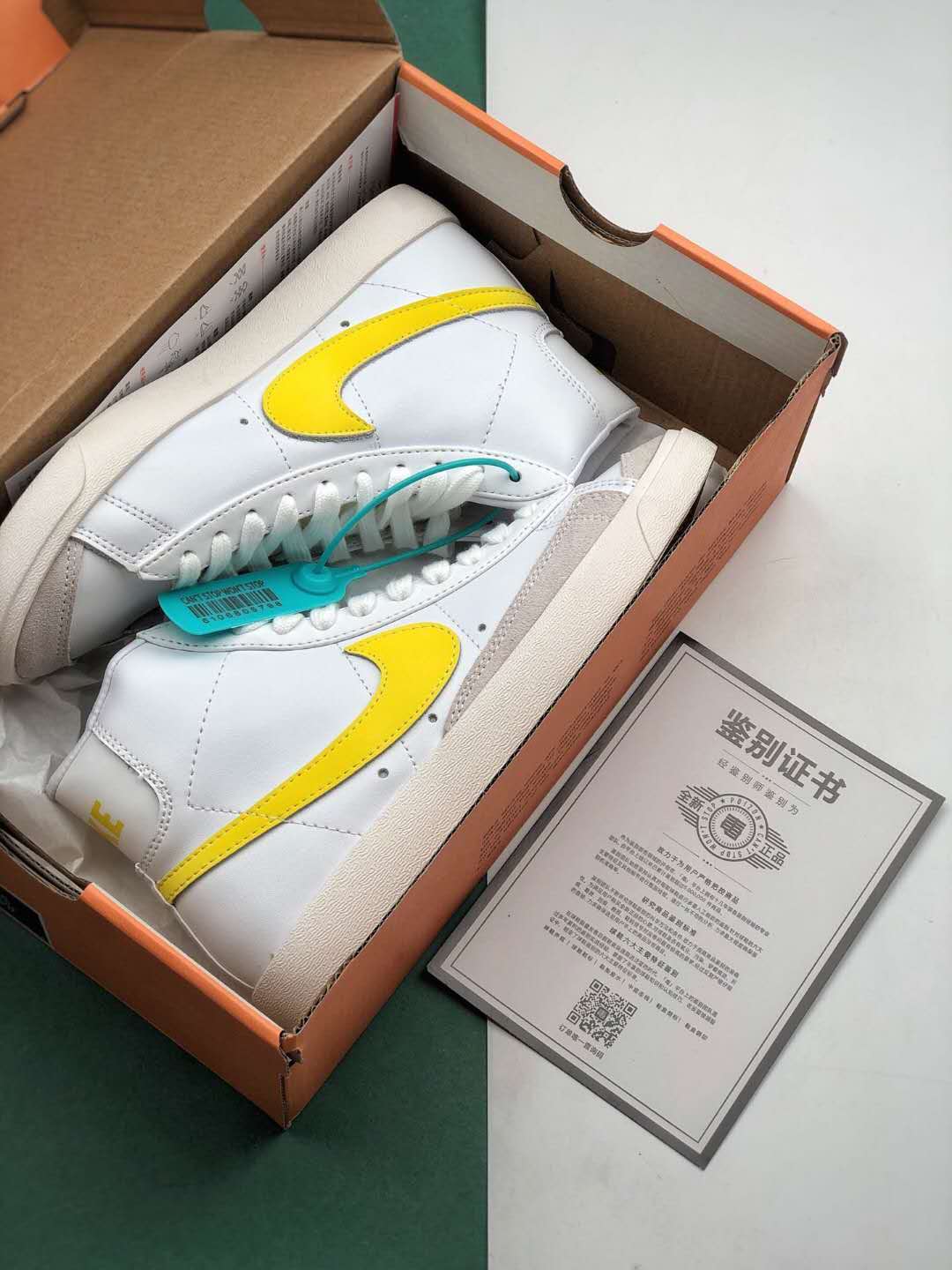 Nike Blazer Mid '77 Vintage 'Opti Yellow' BQ6806-101: Iconic Retro Style for Sneakerheads