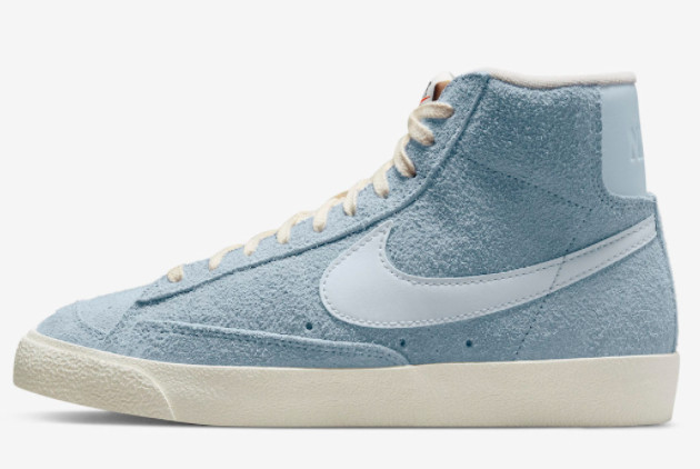 Nike Blazer Mid '77 Vintage 'Blue Suede' DV7006-400 - Classic Style and Timeless Elegance