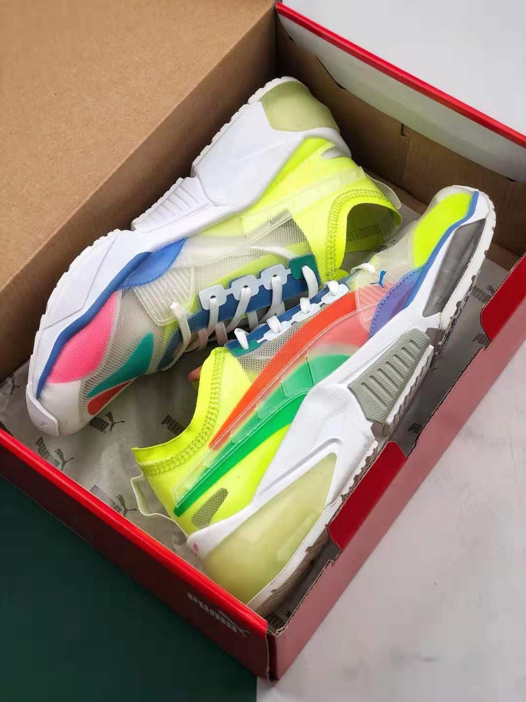 Puma LQDCELL Optic Sheer 'Multicolor' 192560-01 - Stylish and Lightweight Sneakers for Men and Women | Shop Now