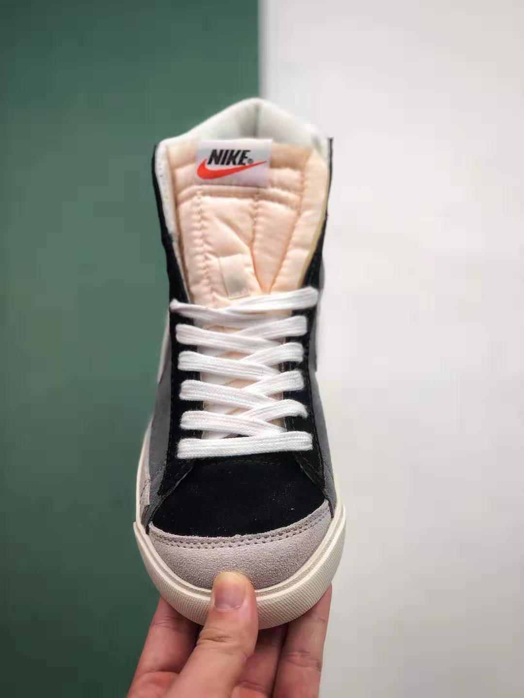 Nike Blazer Mid 77 Vintage Cool Grey Black - CI1167-001 | Shop now at [Website Name]