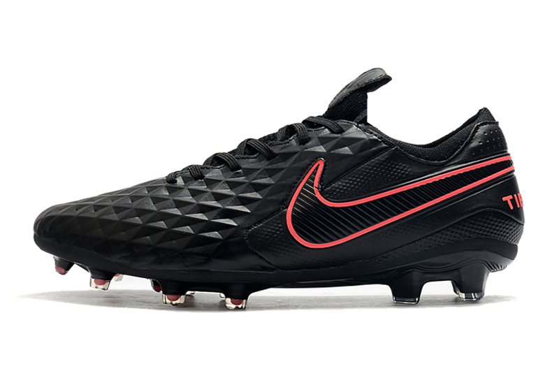 Nike Tiempo Legend 8 Elite FG 'Black Chile Red' AT5293-060 | Ultimate Performance for Footballers