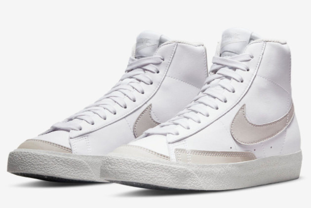 Nike Blazer Mid '77 GS White/Grey DM1000-100 - Stylish and Comfortable Sneakers for Kids! Nike Blazer Mid '77 GS White/Grey DM1000-100 - Stylish and Comfortable Sneakers for Kids!