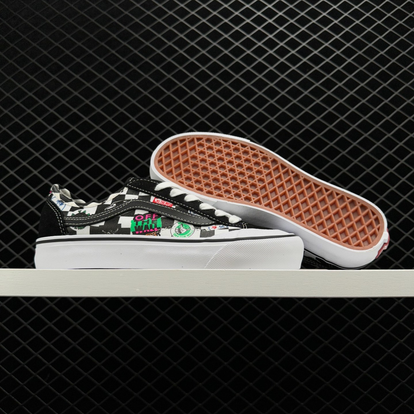 Vans Style 36 Color Printing Shoes - Black Multi-color | VN0A3MVL3P0