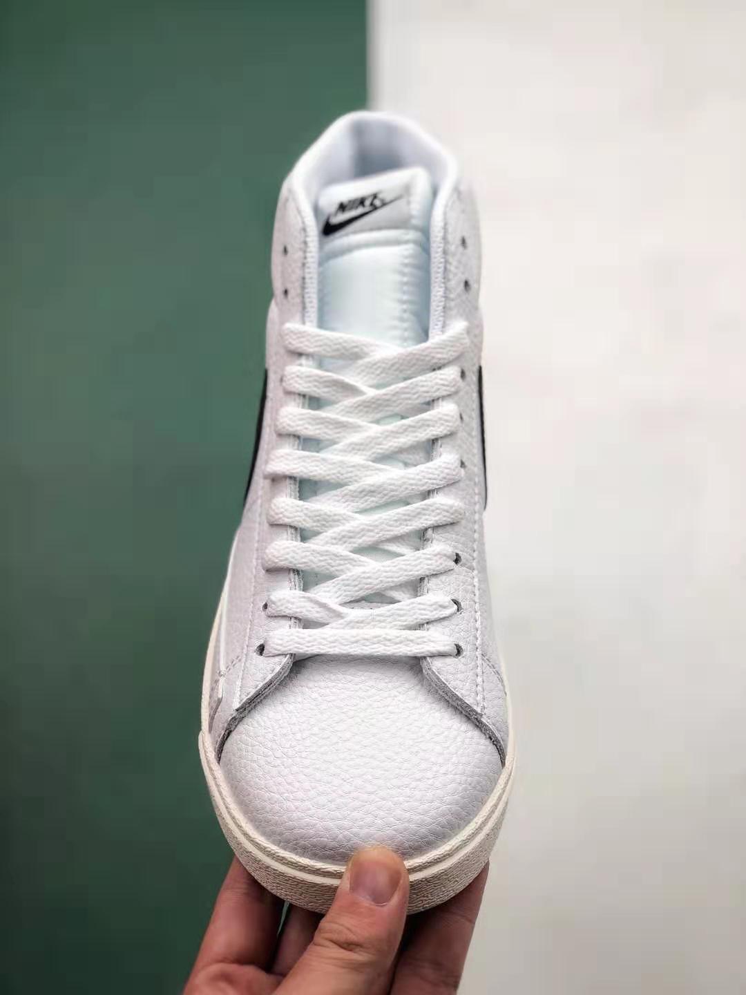 Nike SB Blazer Mid Vintage Suede AV9376-104 – White Black Shoes