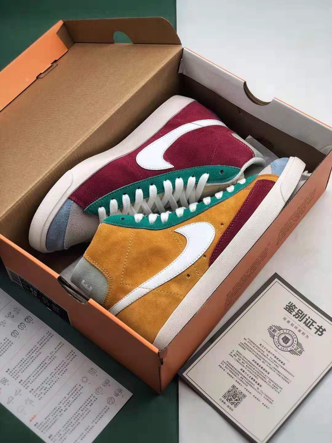 Nike Blazer Mid Vintage 'Multi-Suede' CI1167-600 - Stylish Retro Sneakers for Men & Women