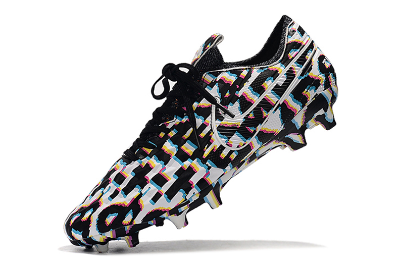 Nike Tiempo Legend 8 Elite FG Football Boots - Black White | Performance & Style Guaranteed