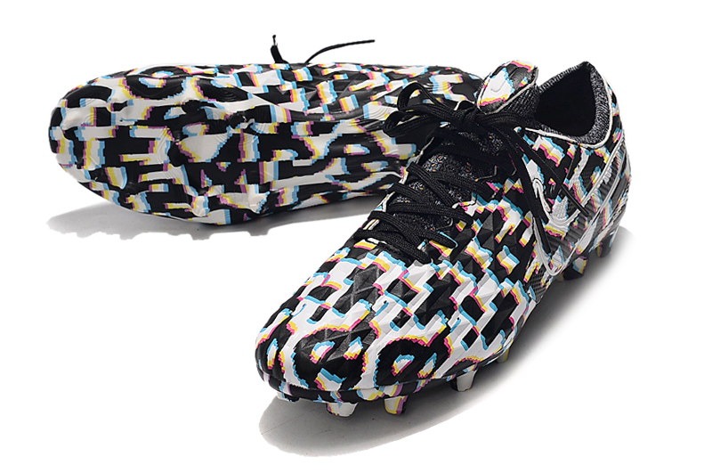 Nike Tiempo Legend 8 Elite FG Football Boots - Black White | Performance & Style Guaranteed