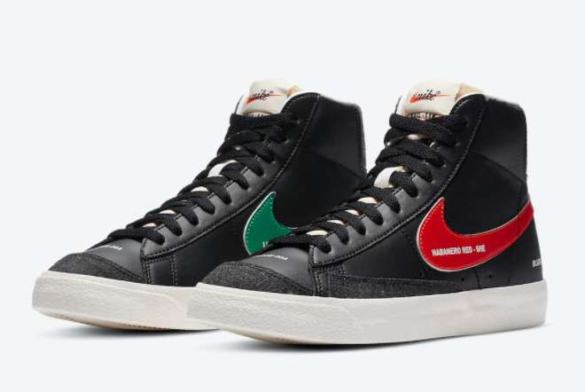 Nike Blazer Mid '77 'Color Code' Black DA2142-046 - Sleek Style and Superior Comfort for Every Step