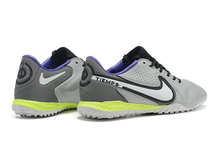 Nike Tiempo Legend 9 Academy TF Gray DA1191-017 - Shop Now for Top-quality Soccer Shoes!