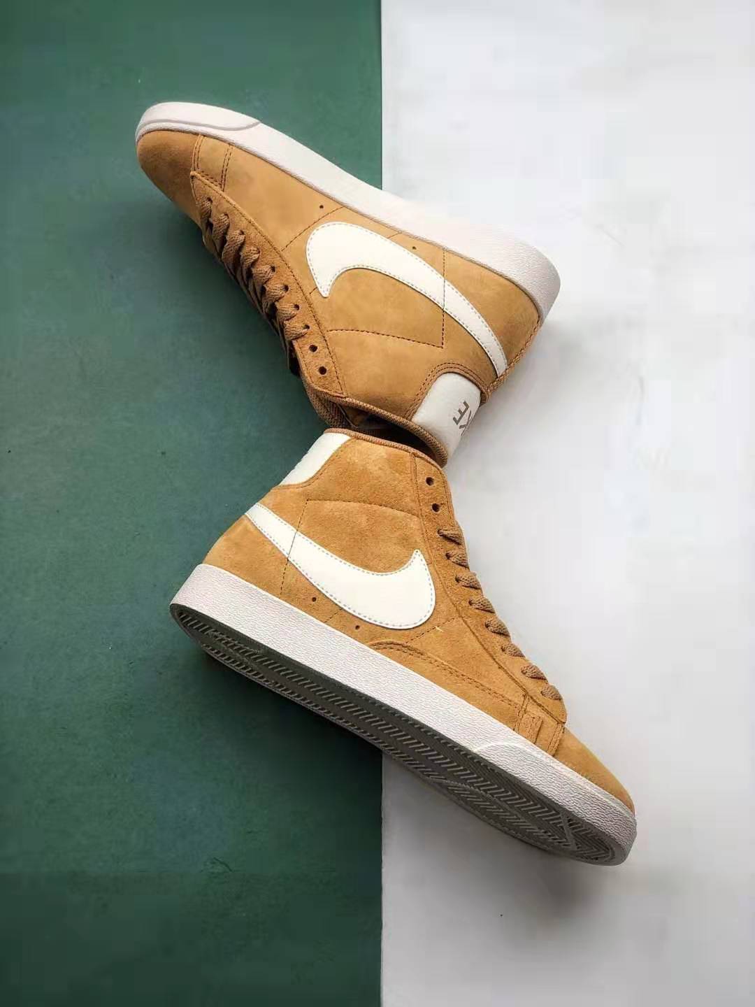 Nike Blazer Mid 77 Suede Vintage Elemental Gold Sail Black - Shop Now! Nike Blazer Mid 77 Suede Vintage Elemental Gold Sail Black - Shop Now!