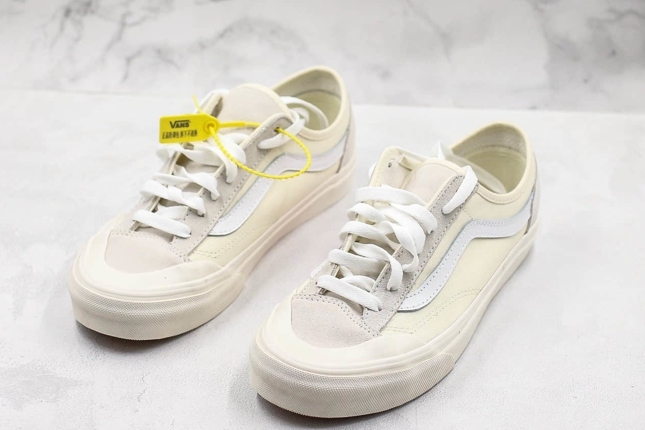 VANS STYLE 36 VINTAGE SPORT Classic White - Timeless Sneakers for Retro-inspired Looks