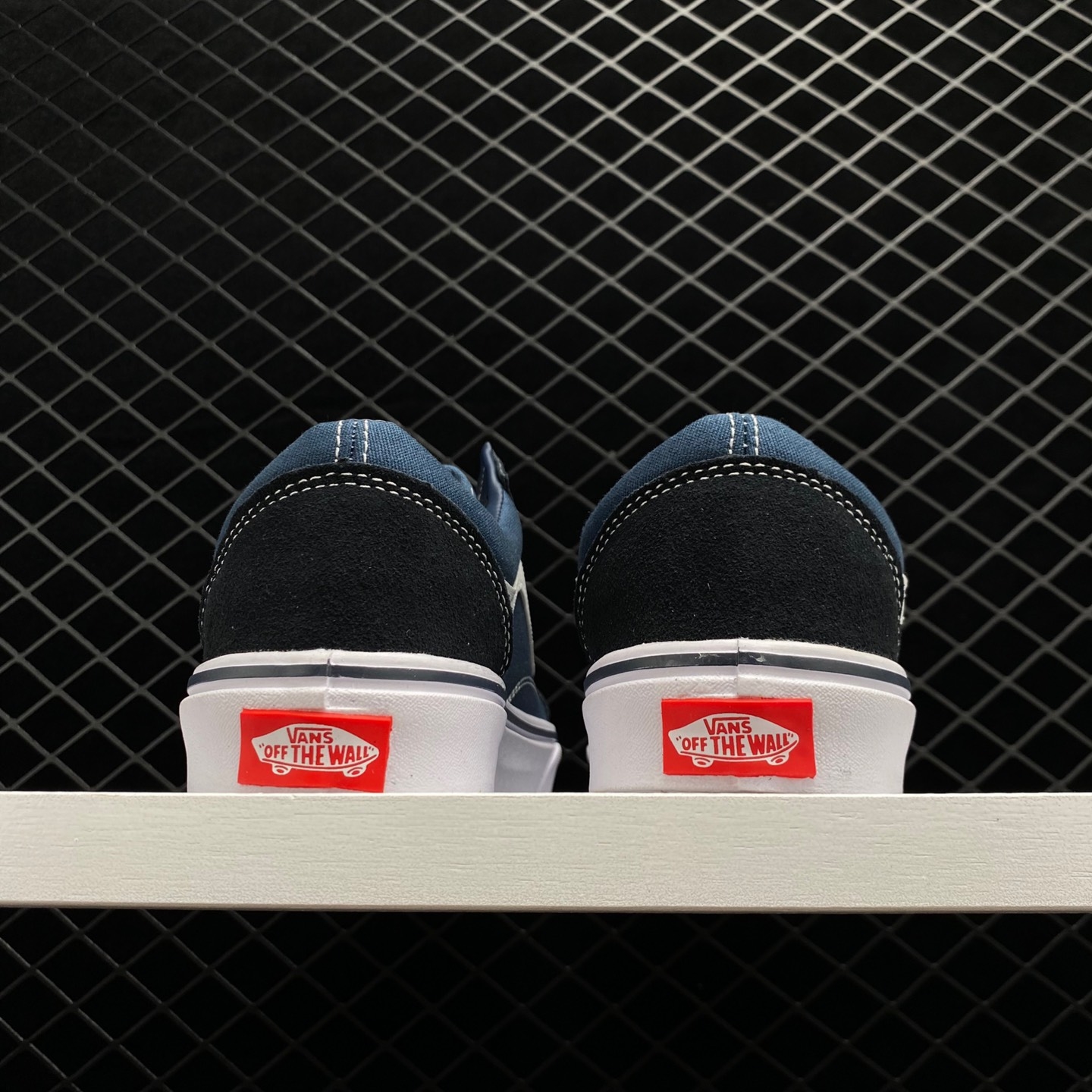 Vans Old Skool Navy - Classic Sneakers for Men - Limited Edition Vans Old Skool Navy - Classic Sneakers for Men - Limited Edition