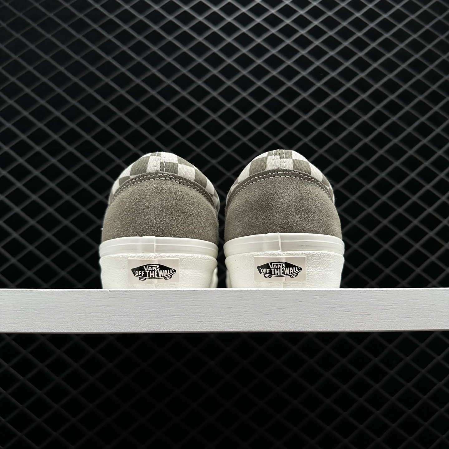 Vans Old Skool Gray Checkerboard - Classic Design for Stylish Looks