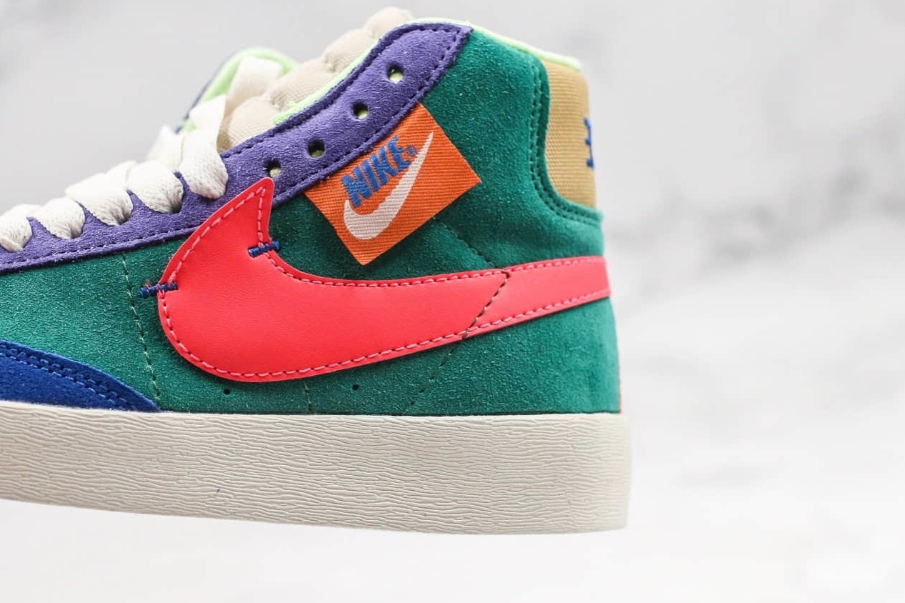 Nike Blazer Mid Rebel 'Multi-Color' CQ7786-561 - Stylish and Vibrant Sneakers for Women